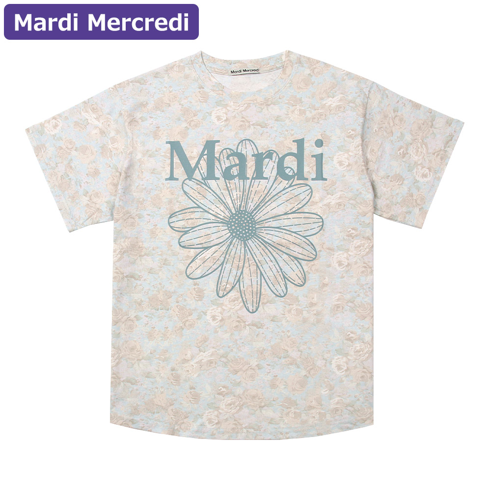 即発 送料無料 mardi mercredi 半袖Tシャツ 韓国 Mardi Mercredi（マルディメクルディ） MARDI MERCREDI Tシャツ 半袖