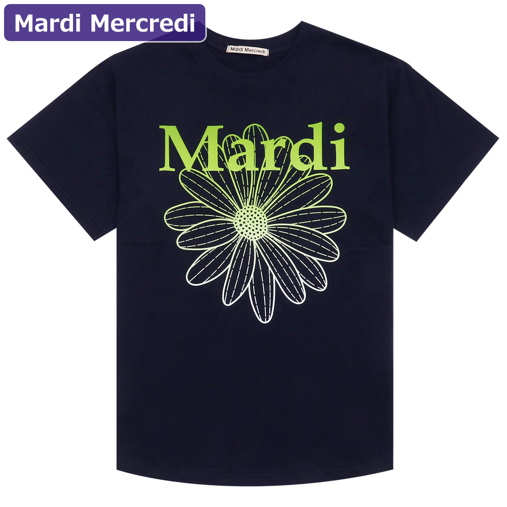 マルディメクルディ MARDI MERCREDI アパレル Tシャツ 半袖  TSHIRT FLOWERMARDI GRADATION 韓国 ファッション｜hommage｜06