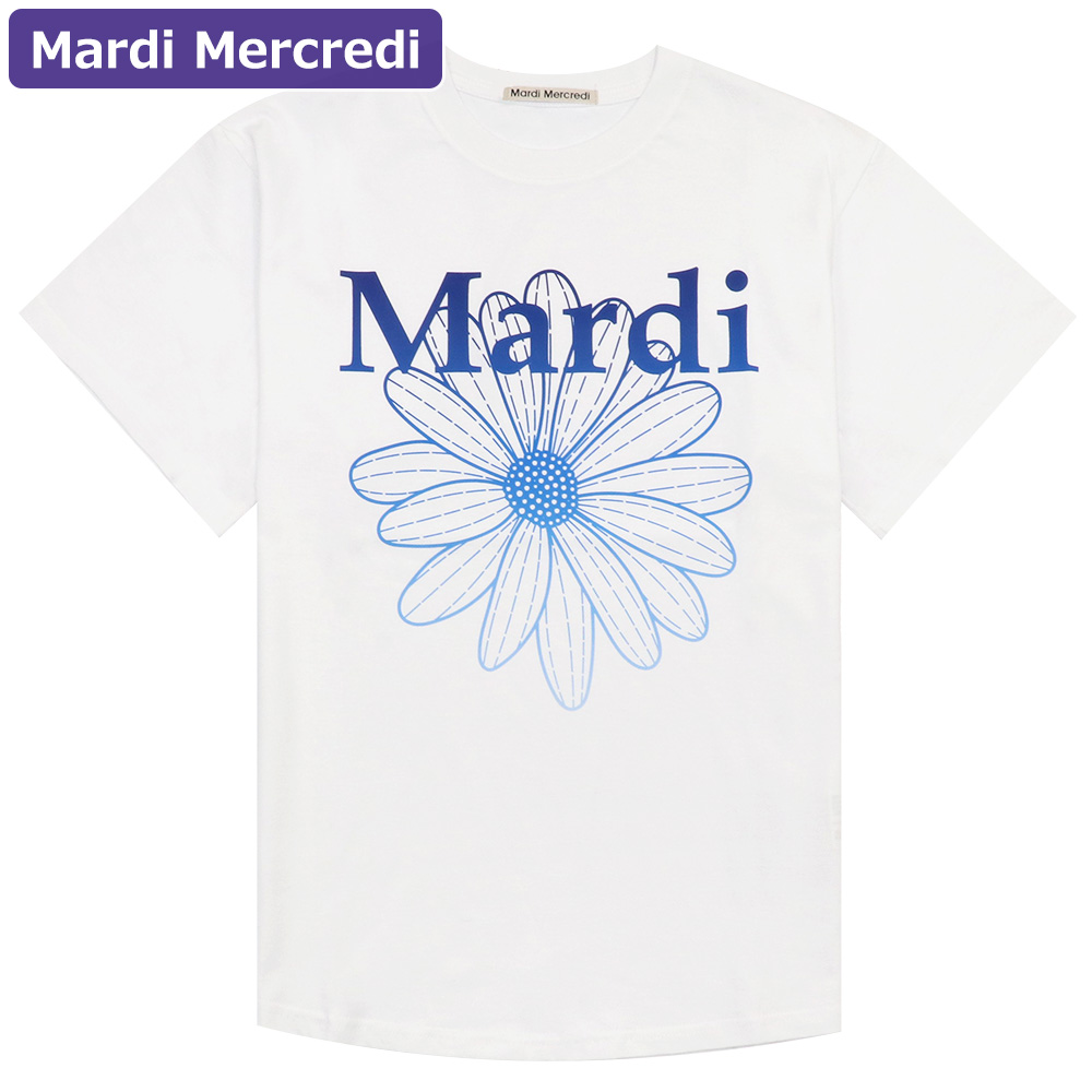 マルディメクルディ Mardi Mercredi Tシャツ TSHIRT FLOWERMARDI 