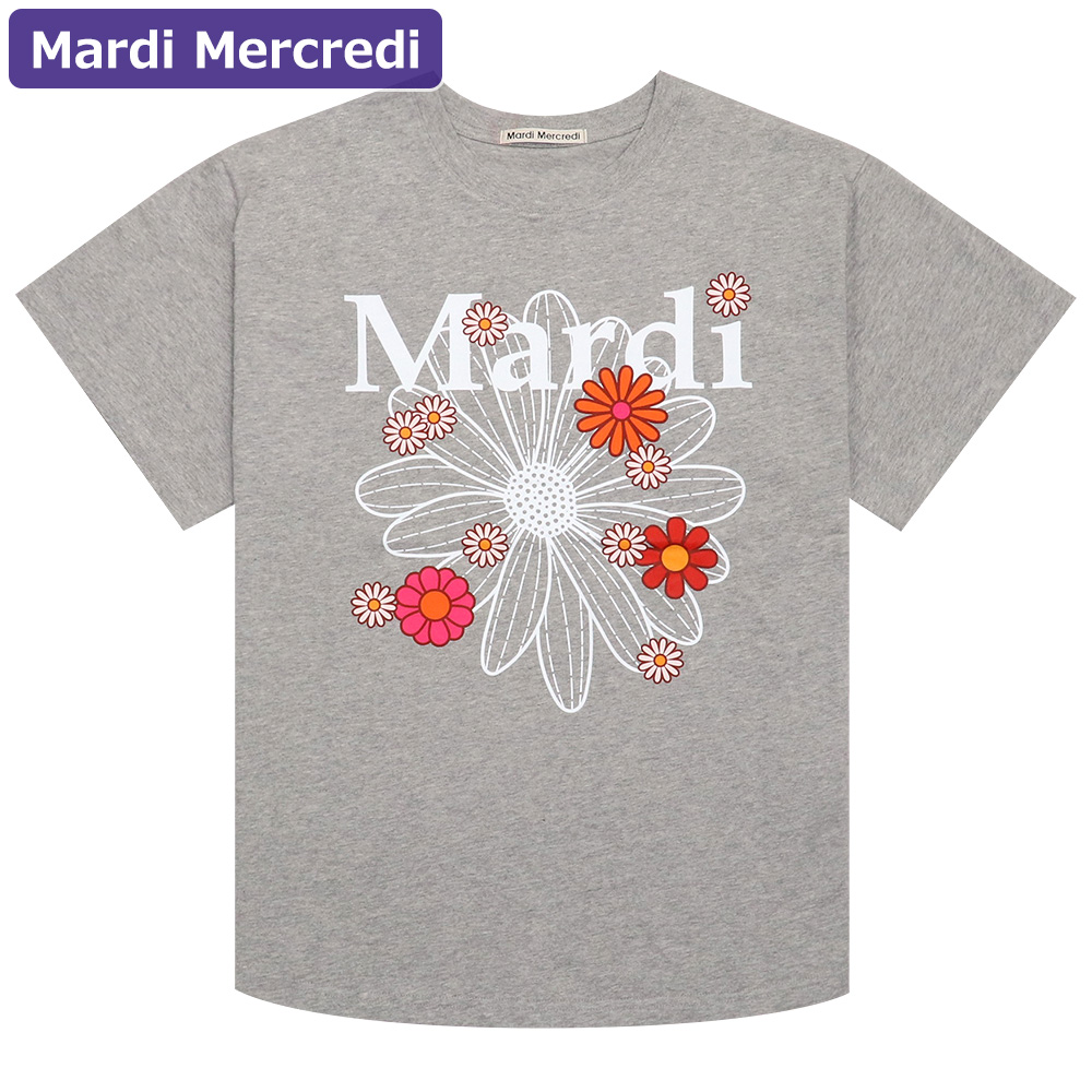 マルディメクルディ Mardi Mercredi Tシャツ TSHIRT FLOWERMARDI 