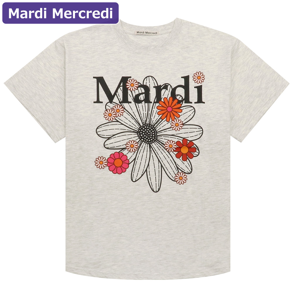 マルディメクルディ Mardi Mercredi Tシャツ TSHIRT FLOWERMARDI