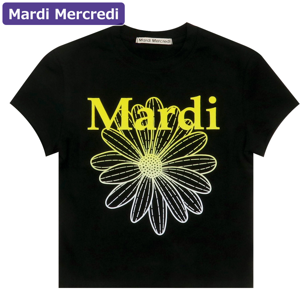 マルディメクルディ Mardi Mercredi Tシャツ CROPPED TSHIRT FLOWERMARDI GRADATION 半袖 レディース 韓国 ファッション アパレル | Mardi Mercredi | 04