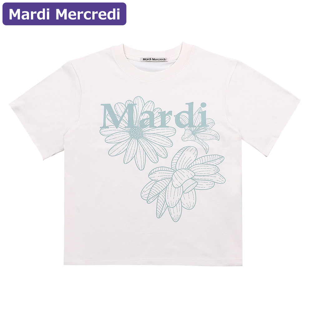 Mardi Tシャツ　2 枚 Mardi Mercredi マルディメクルディ Tシャツ SLIM TSHIRT TRIPLE