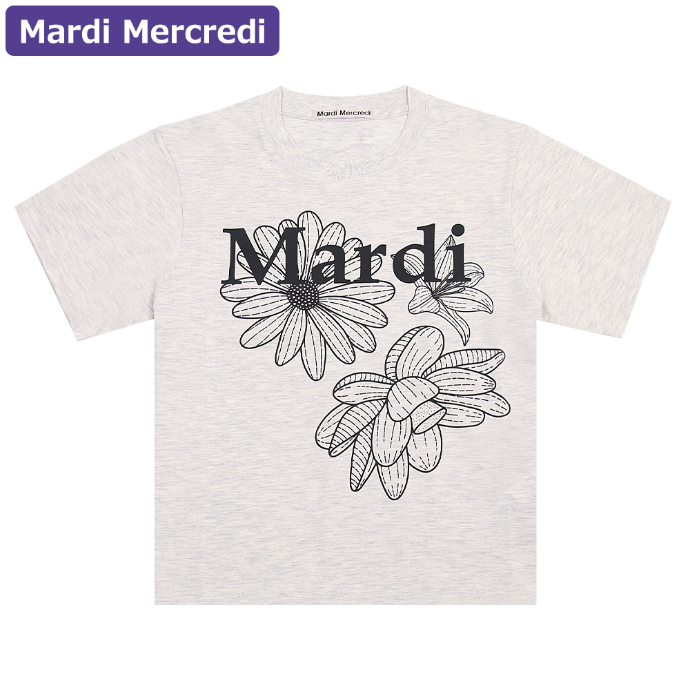 Mardi Mercredi マルディメクルディ Tシャツ SLIM TSHIRT TRIPLE