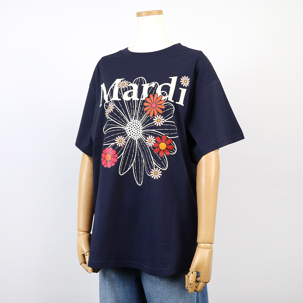 Mardi Mercredi マルディメクルディ Tシャツ TSHIRT FLOWERMARDI