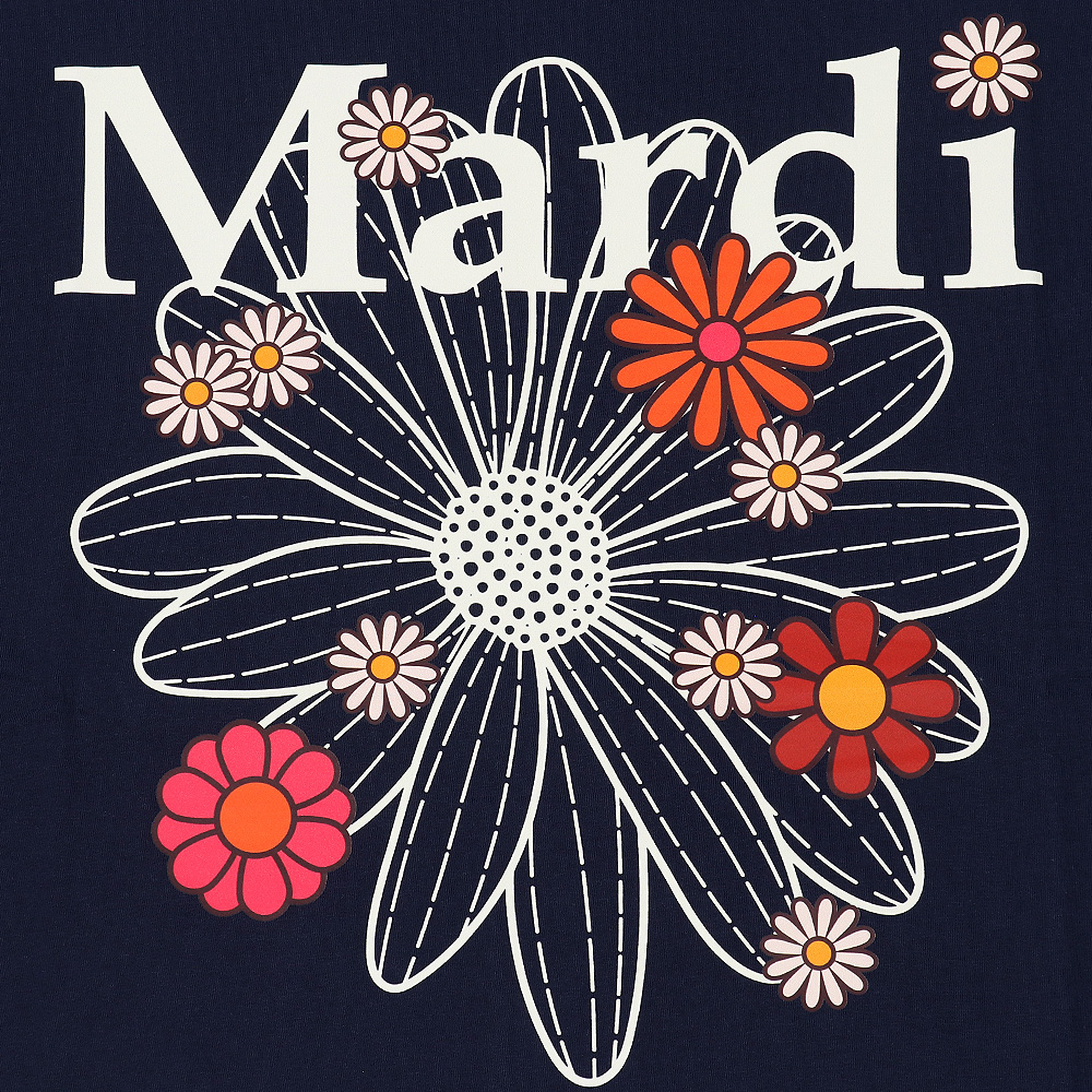 Mardi Mercredi マルディメクルディ Tシャツ TSHIRT FLOWERMARDI