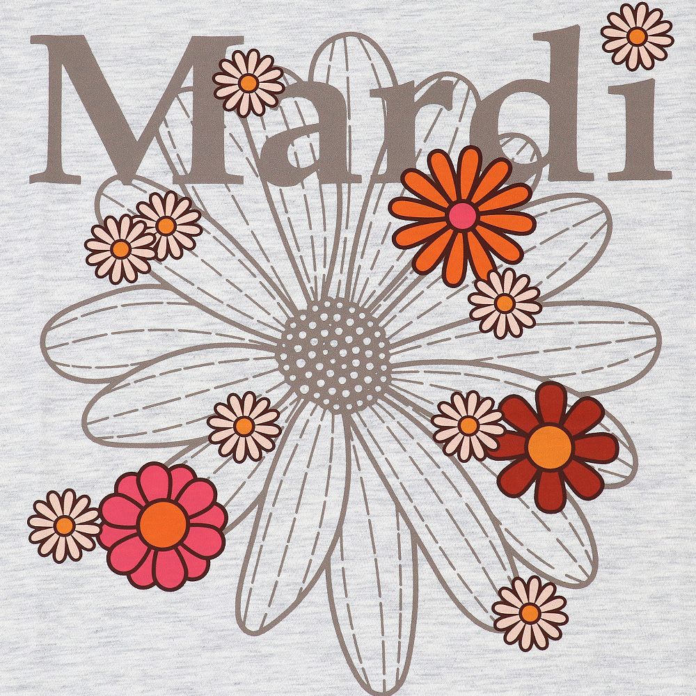 Mardi Mercredi マルディメクルディ Tシャツ TSHIRT FLOWERMARDI