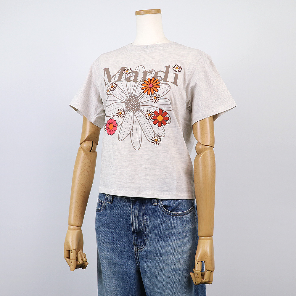 マルディメクルディ Mardi Mercredi Tシャツ TSHIRT FLOWERMARDI BLOSSOM OATMEAL PINK 半袖 レディース 韓国 ファッション アパレル 楽天市場】マルディメクルディ Mardi Mercredi Tシャツ TSHIRT