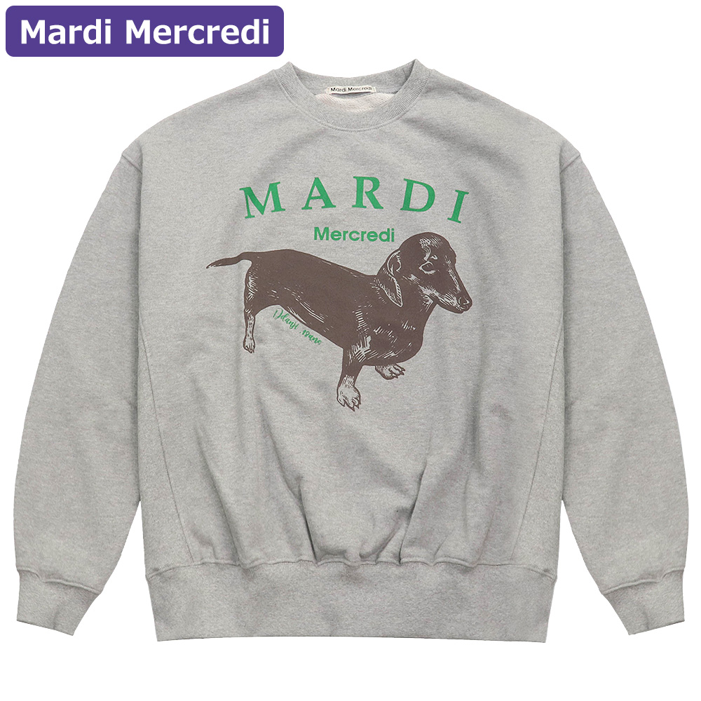 マルディメクルディ Mardi Mercredi スウェット SWEATSHIRT DDANJI 長...