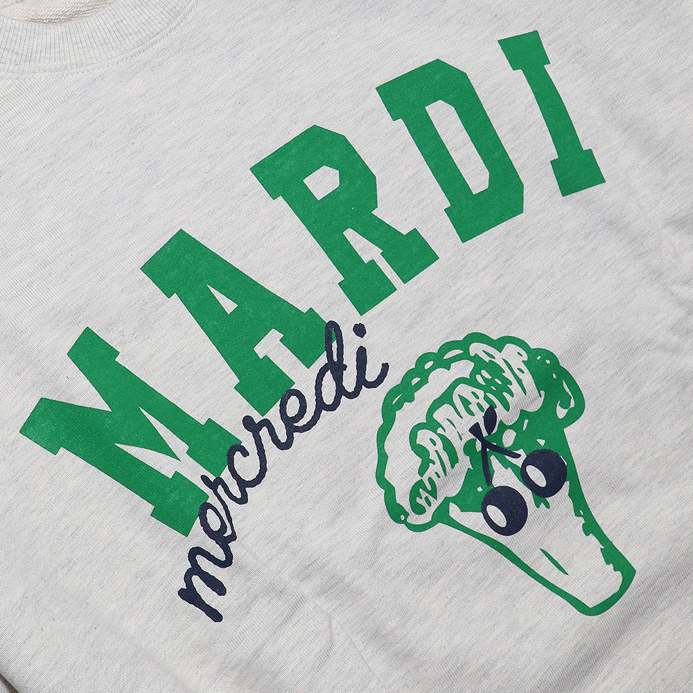 マルディメクルディ Mardi Mercredi スウェット SWEATSHIRT BROCCOLI