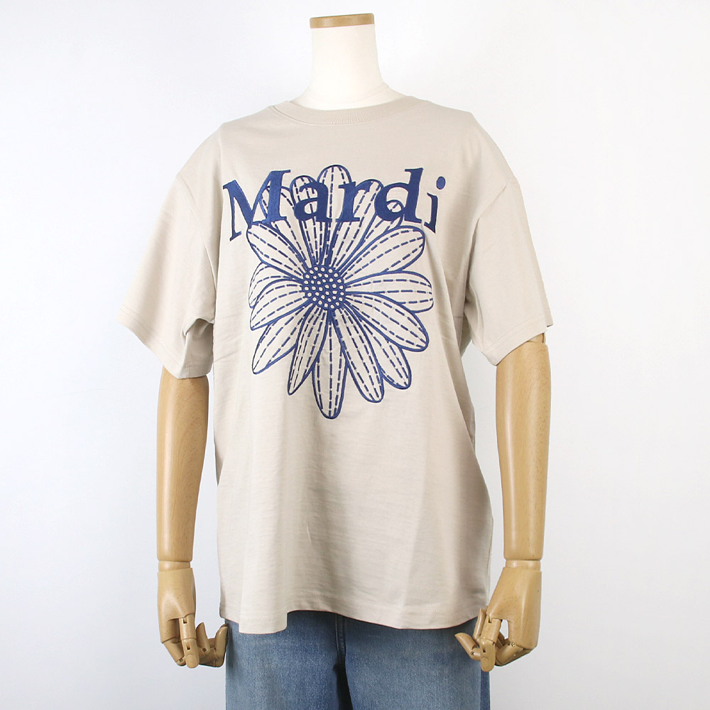通販 Mercredi mardi tシャツ 水色 Mardi Mercredi マルディメクルディのTシャツ カットソー ブルー・ネイビー 青色系 通販