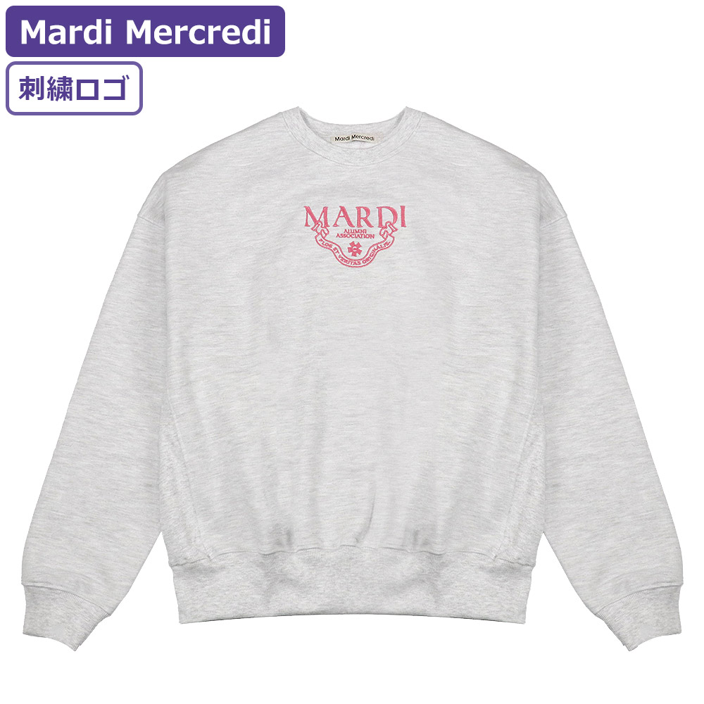 マルディメクルディ Mardi Mercredi スウェット SWEATSHIRT ALUMNI