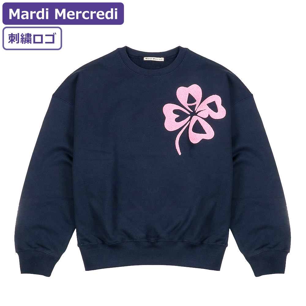 マルディメクルディ Mardi Mercredi スウェット SWEATSHIRT CLOVERMARDI BOUCLE NAVY PINK 長袖  レディース 韓国 ファッション アパレル 刺繍 ブークレ : ko-mardi-t0022-nvypnk : HOMMAGE - 通販 -  Yahoo!ショッピング