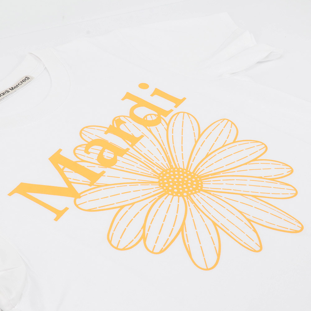 韓国の大人気 MandiMercredi 花柄プリント セットアップ 韓国☆Mardi Mercredi 花モチーフ スウェット セットアップ