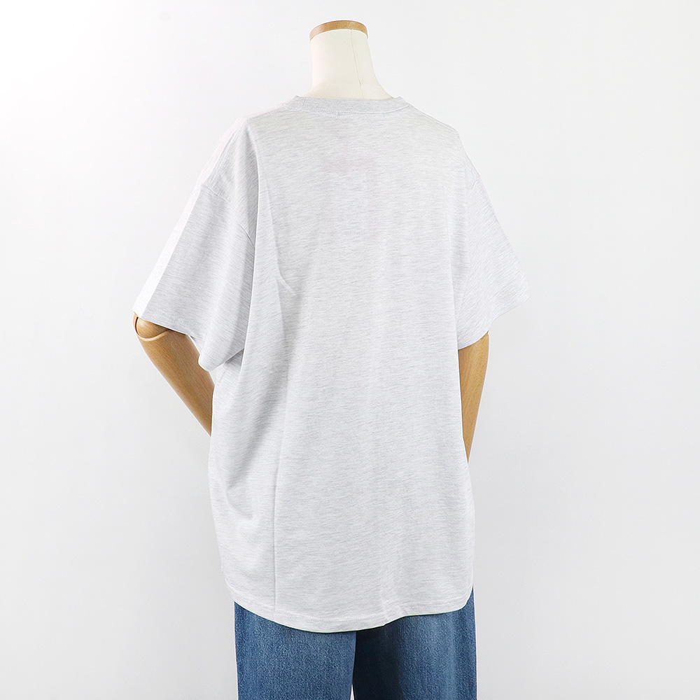 Mardi Mercredi スペード　半袖　ニット RACCOON BLENDED TOP SHORT SLEEVE SATIN SPADE（ニット