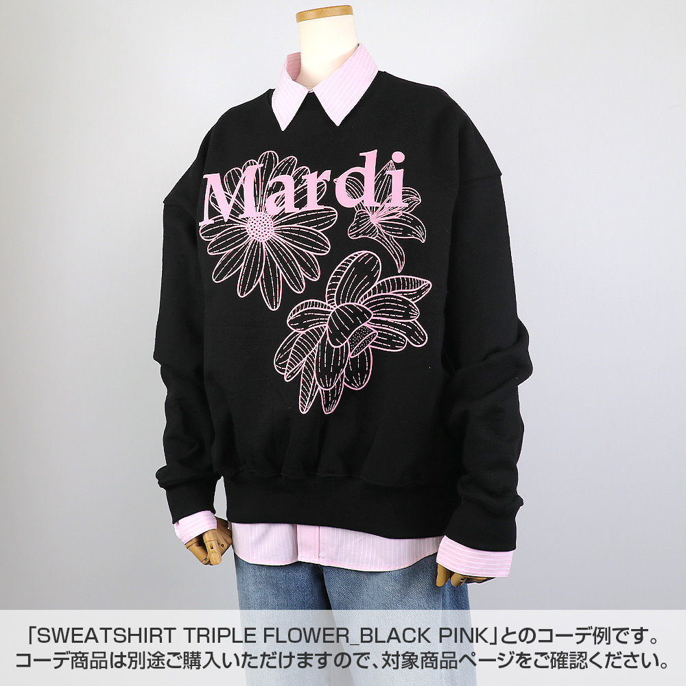 Mardi Mercredi（マルディメクルディ） シャツ COTTON SHIRT STRIPE