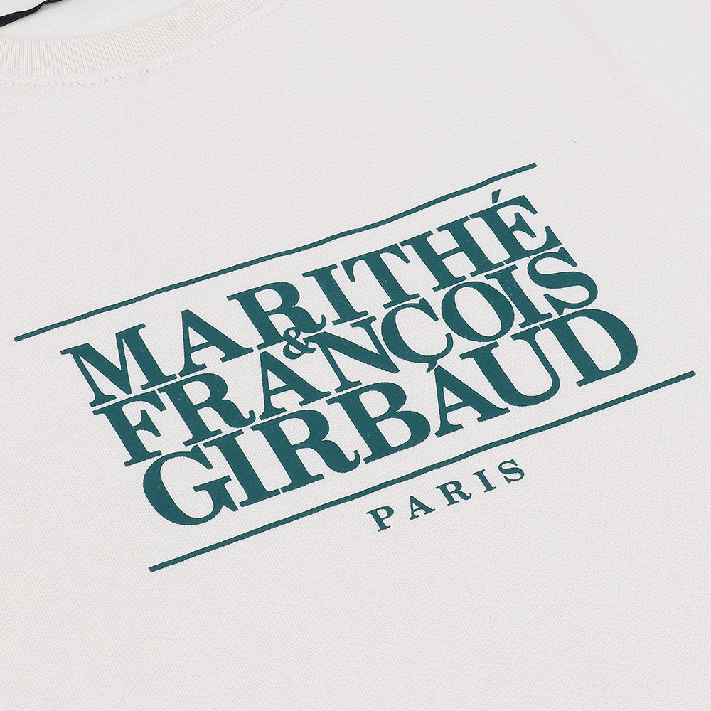 25SS新作★韓国アイドル着用【MARITHE】POCKET LOGO TEE★2色 MARITHE + FRANCOIS GIRBAUD マリテフランソワジルボー Tシャツ