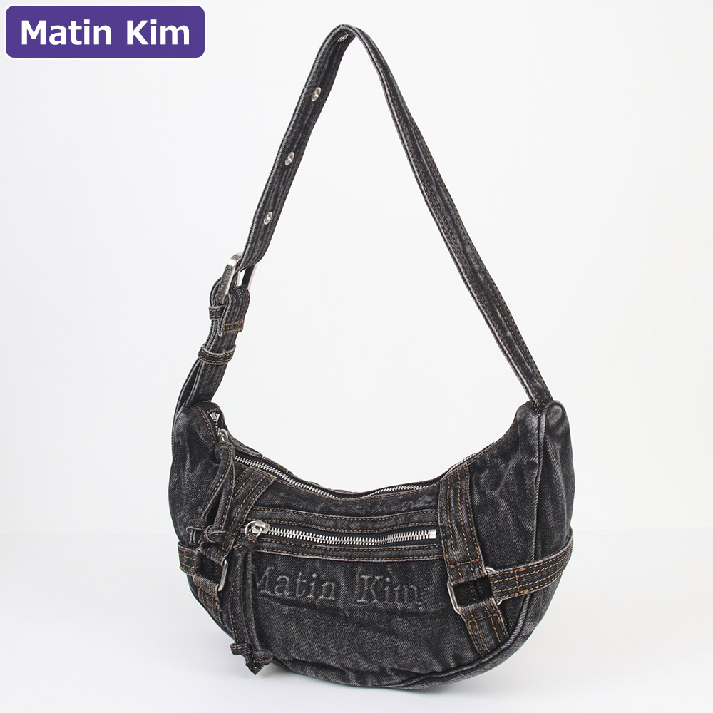 Matin Kim ブラック ハンドバッグ マーティンキム Matin Kim バッグ ショルダーバッグ