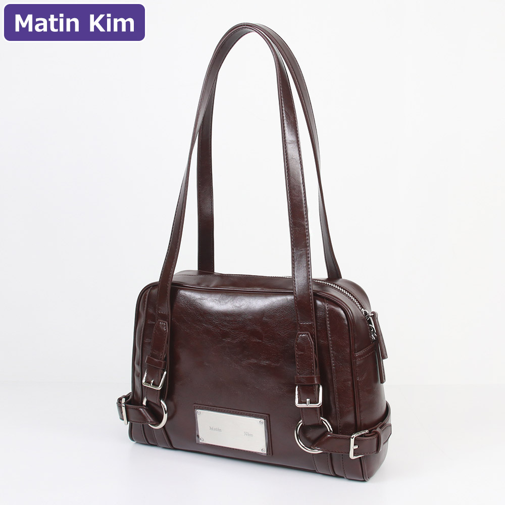 MATIN KIM バック Matin Kim】DRAW STRING RIBBON BACK PACK (Matin Kim/バック