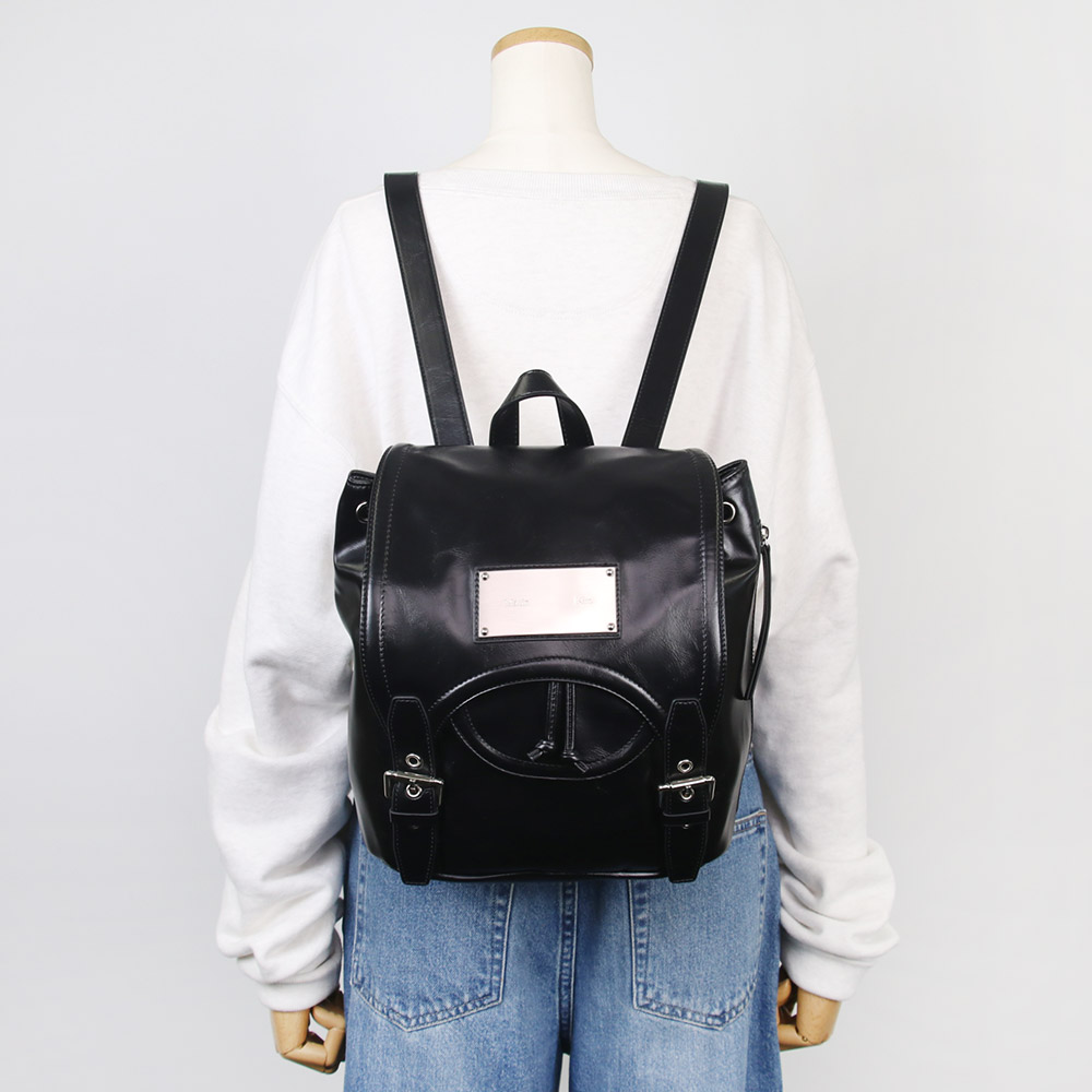 matin kim リュック レザー ブラック マーティンキム Matin Kim バッグ リュックサック MK2511BG011M