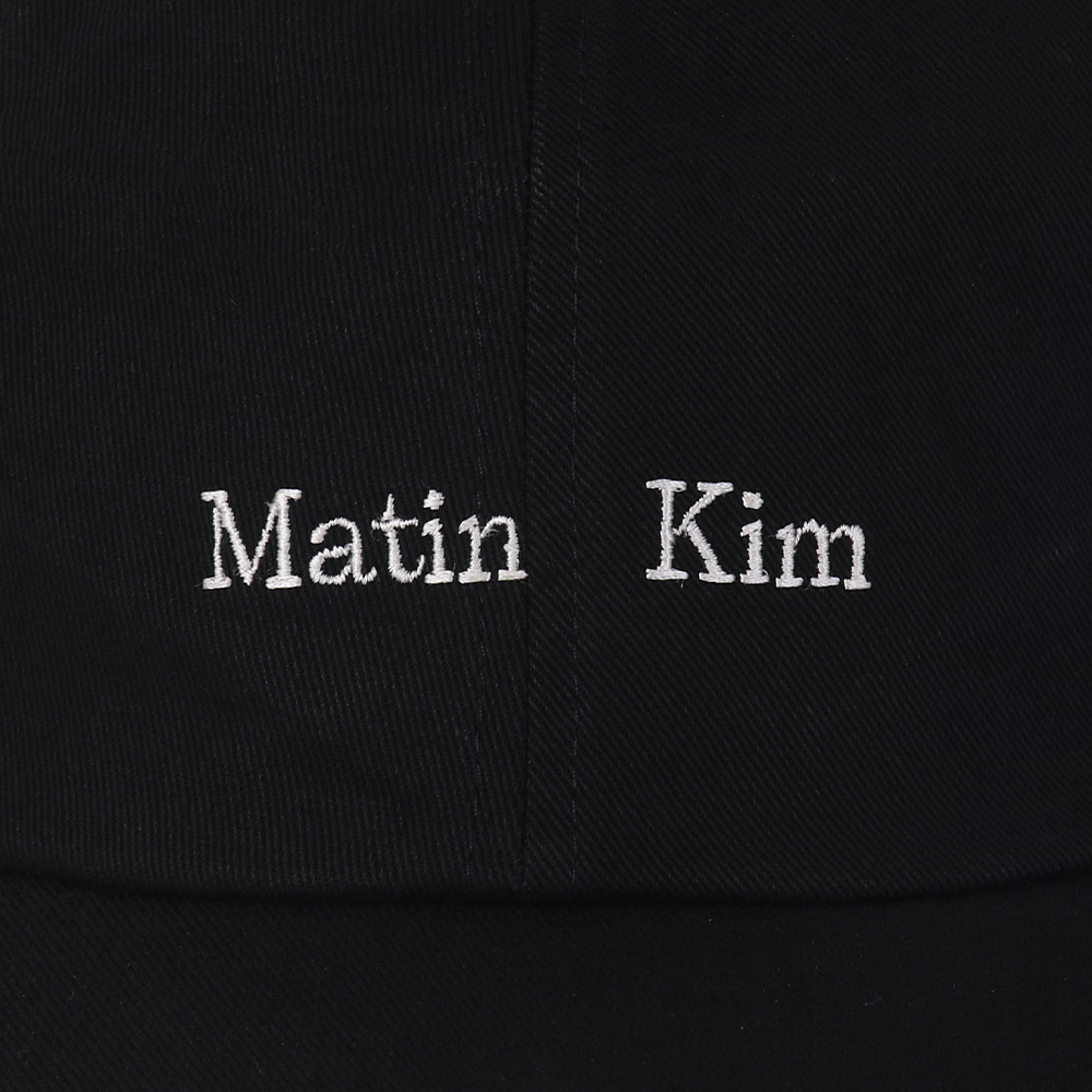 マーティンキム Matin Kim 帽子 キャップ MK2600HT043V BLACK ボール