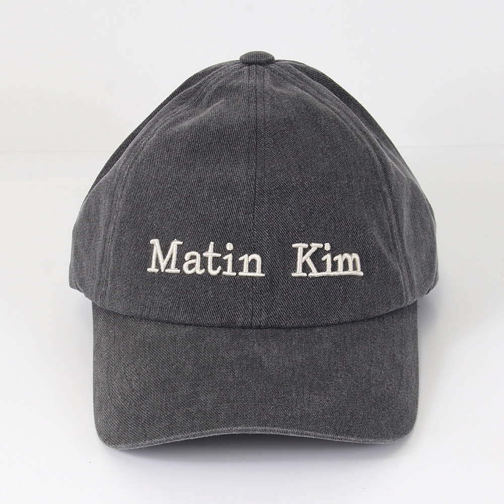 マーティンキム Matin Kim 帽子 キャップ MK2600HT001V GREY ボール