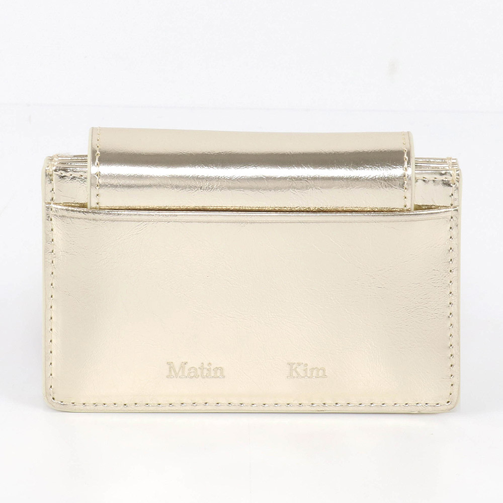 マーティンキム Matin Kim カードケース MK2400WL001MGD GOLD コイン