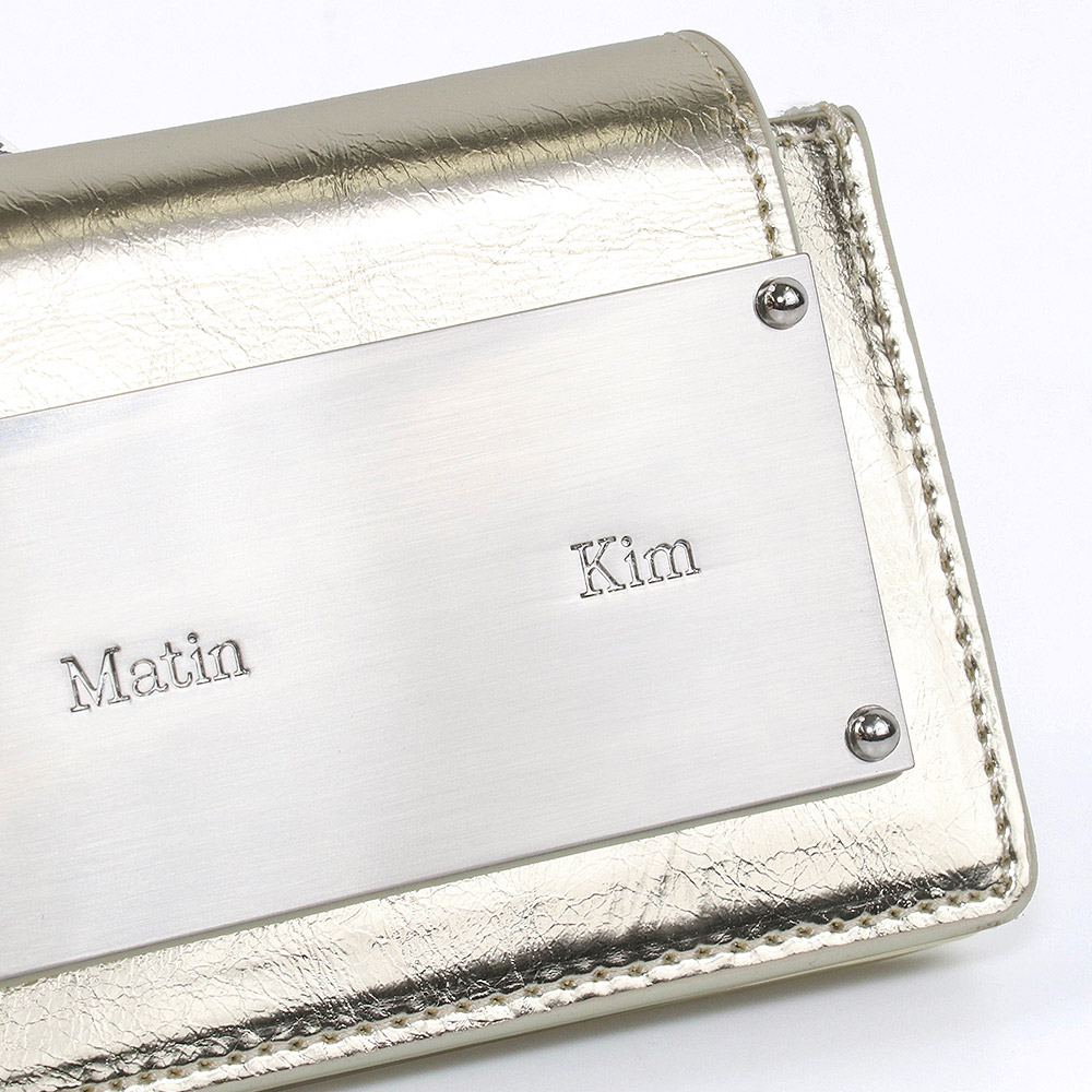 マーティンキム Matin Kim カードケース MK2400WL001MGD GOLD コイン