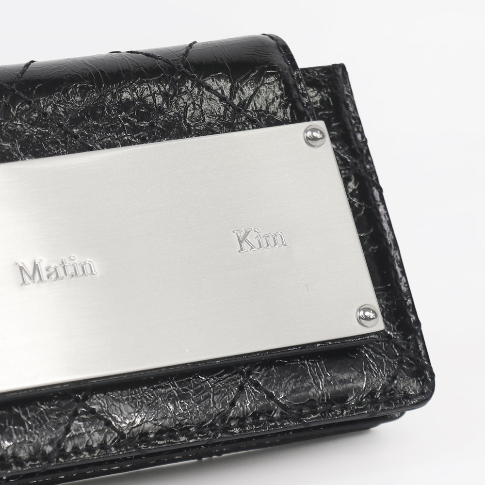 マーティンキム Matin Kim 財布 カードケース MK2500WL005V BLACK