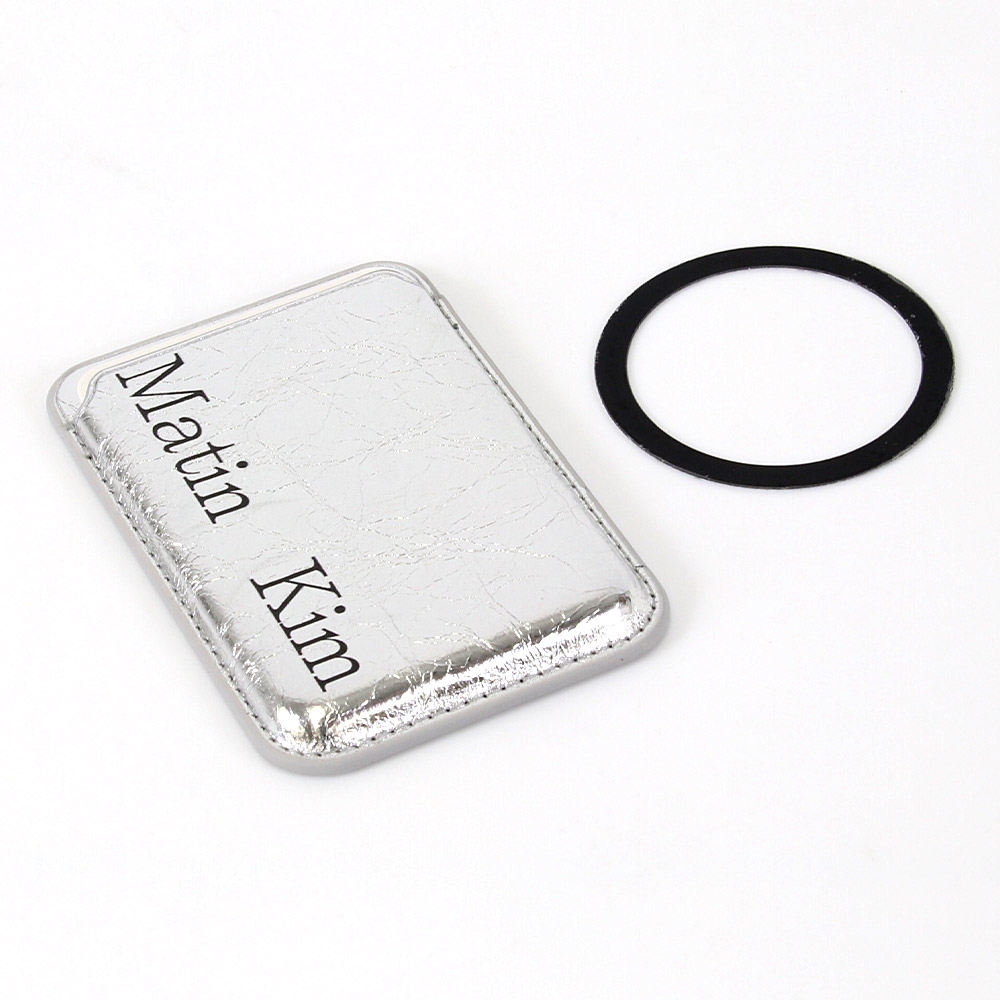マーティンキム Matin Kim カードケース MK2600AC005V SILVER MagSafe
