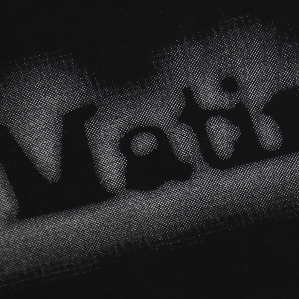 マーティンキム Matin Kim Tシャツ MATIN SHADE LOGO CROP TOP BLACK