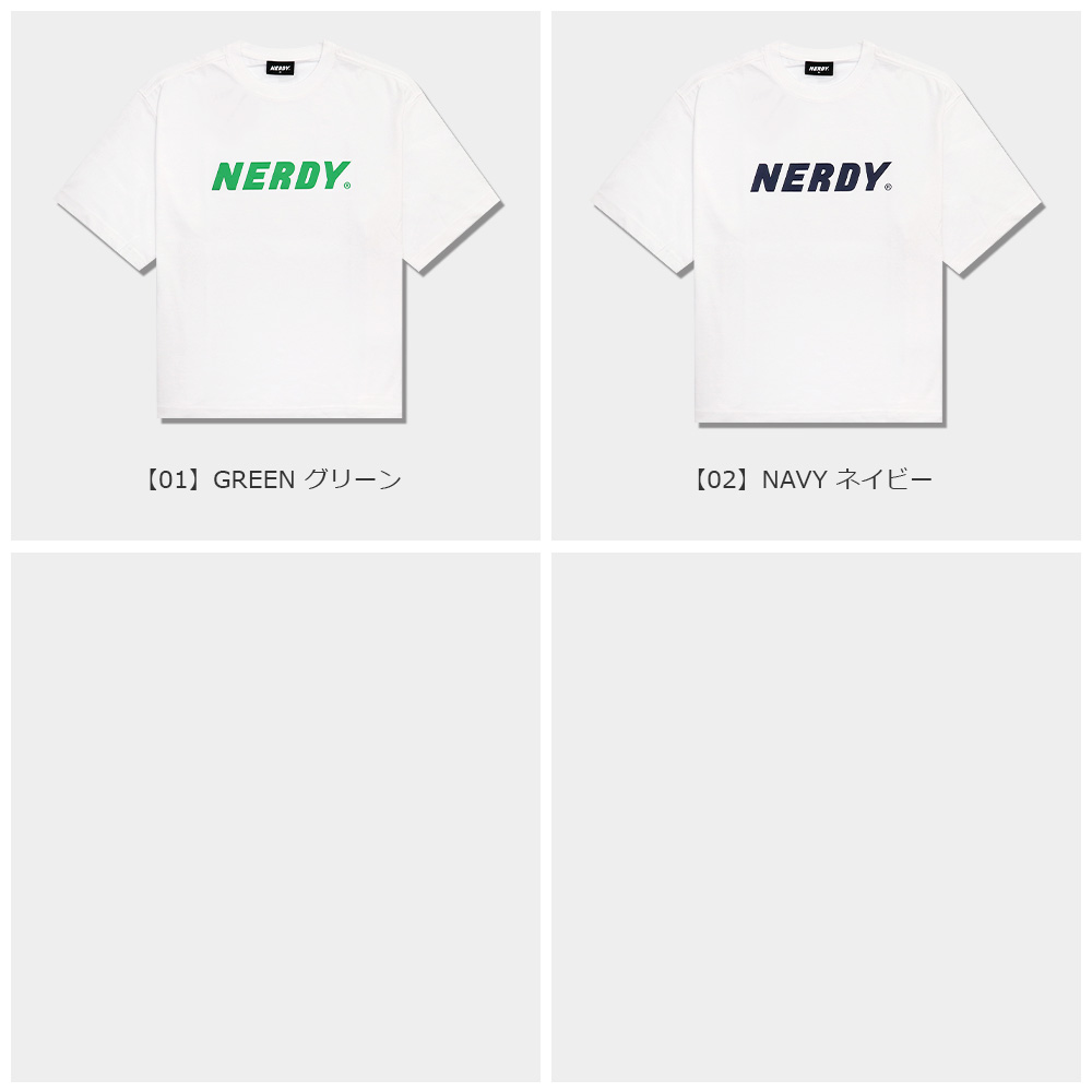 ノルディ NERDY Tシャツ BIG LOGO TSHIRT 半袖 レディース 韓国