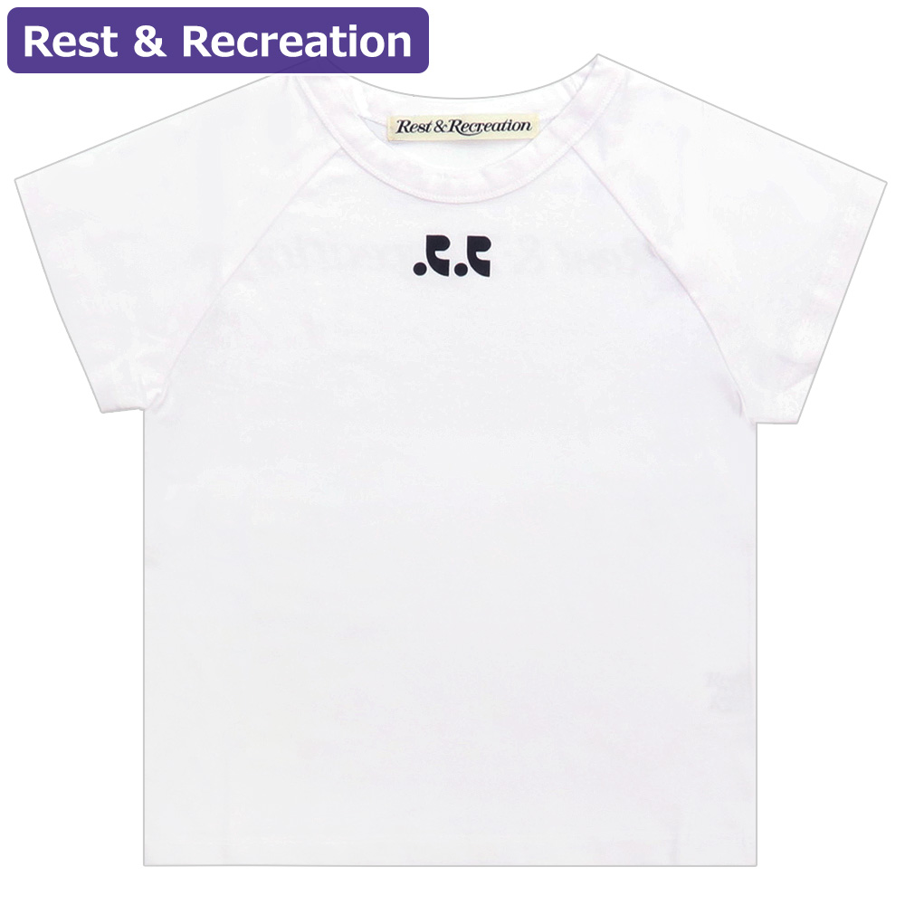 レストアンドレクリエーション Rest&Recreation Tシャツ RR LOGO CROP 