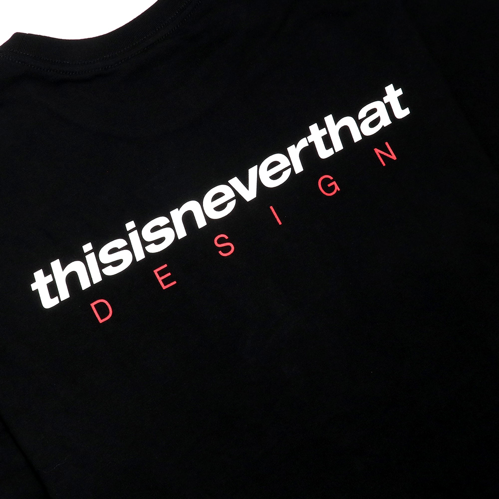 ディスイズネバーザット thisisneverthat Tシャツ DSN-Logo Tee BLACK 半袖 レディース 韓国 ファッション アパレル