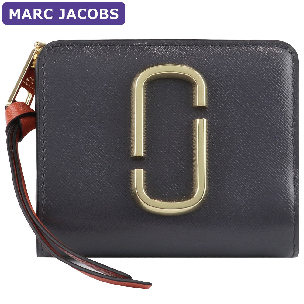 Marc Jacobs] THE SNAPSHOT Mini Compact Wallet New Sandcastle Multi M0013360