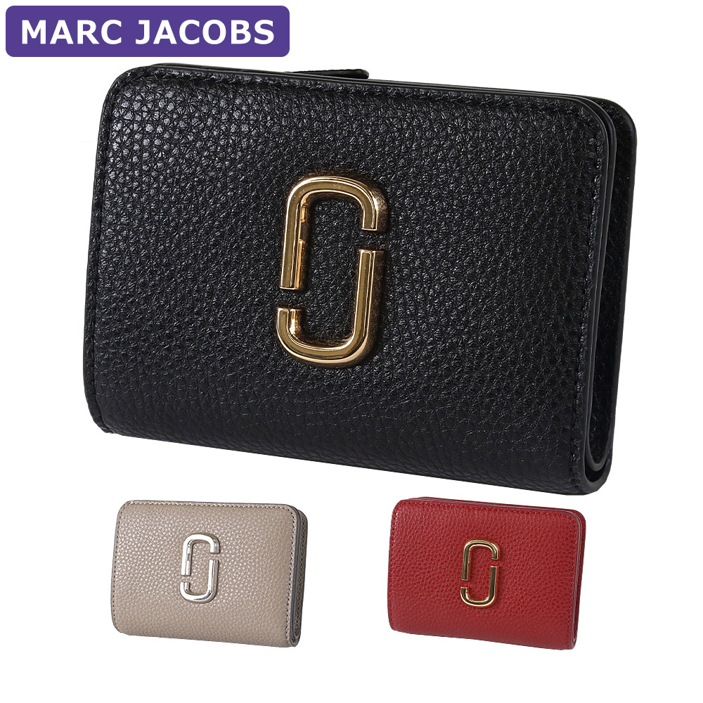P*r様 MARC JACOBS ブラック 二つ折り財布　新品未使用 MARC JACOBS（マーク・ジェイコブス） 財布 二つ折り財布 2F5SMP066S01