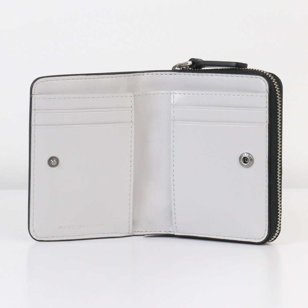 マークジェイコブス　財布　ホワイト　マルチ MARC JACOBS（マーク・ジェイコブス） 財布 二つ折り財布 4F5SMP030S01