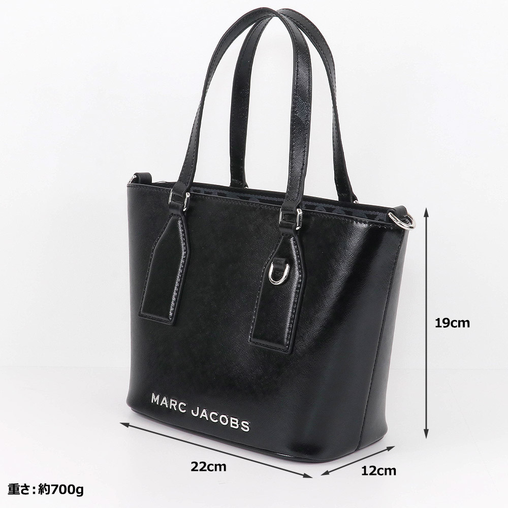 MARC JACOBS ショルダーバッグ 黒・赤