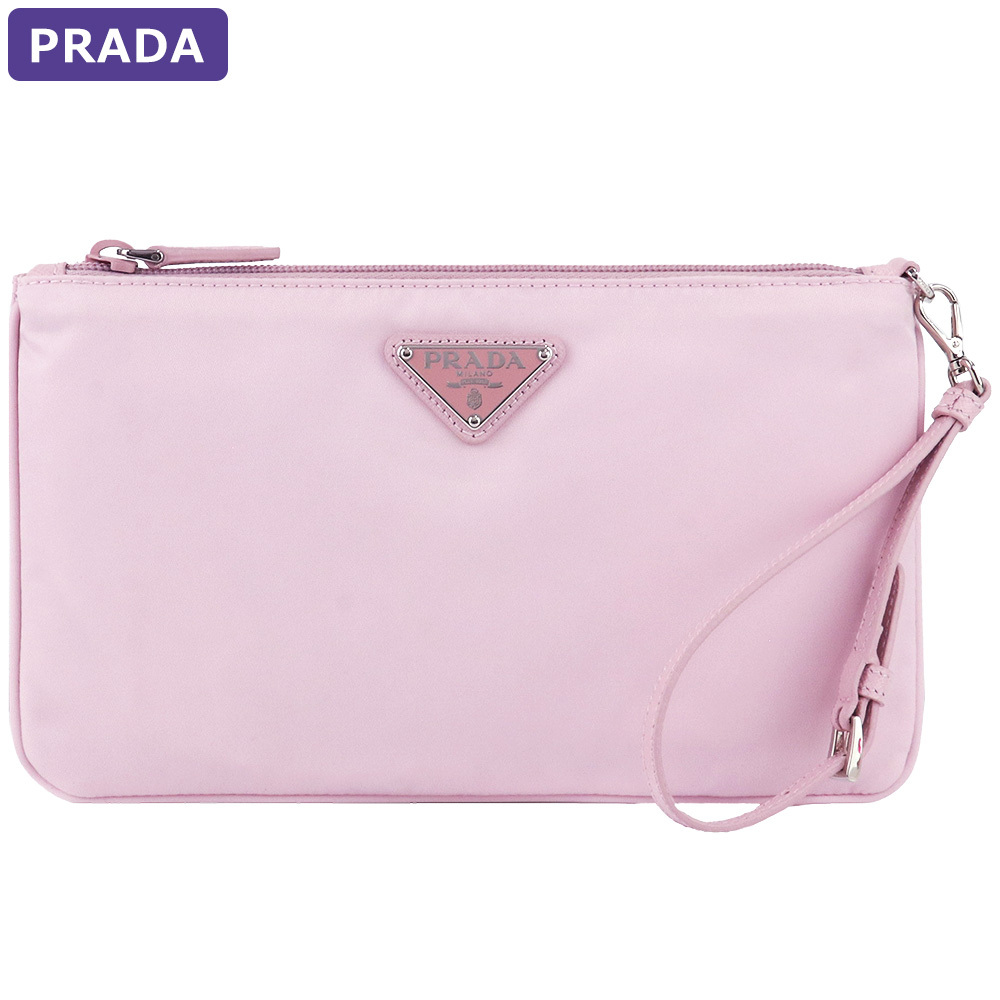 プラダ PRADA ポーチ 1NH545 2BQP F0E18 ストラップ アウトレット