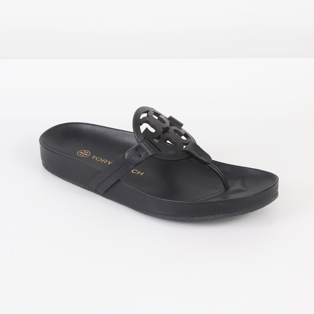 【最終値下げ・新品】Tory Burch トリーバーチ　トングサンダル　ブラック TORY BURCH（トリーバーチ） シューズ サンダル 81032 004 トング
