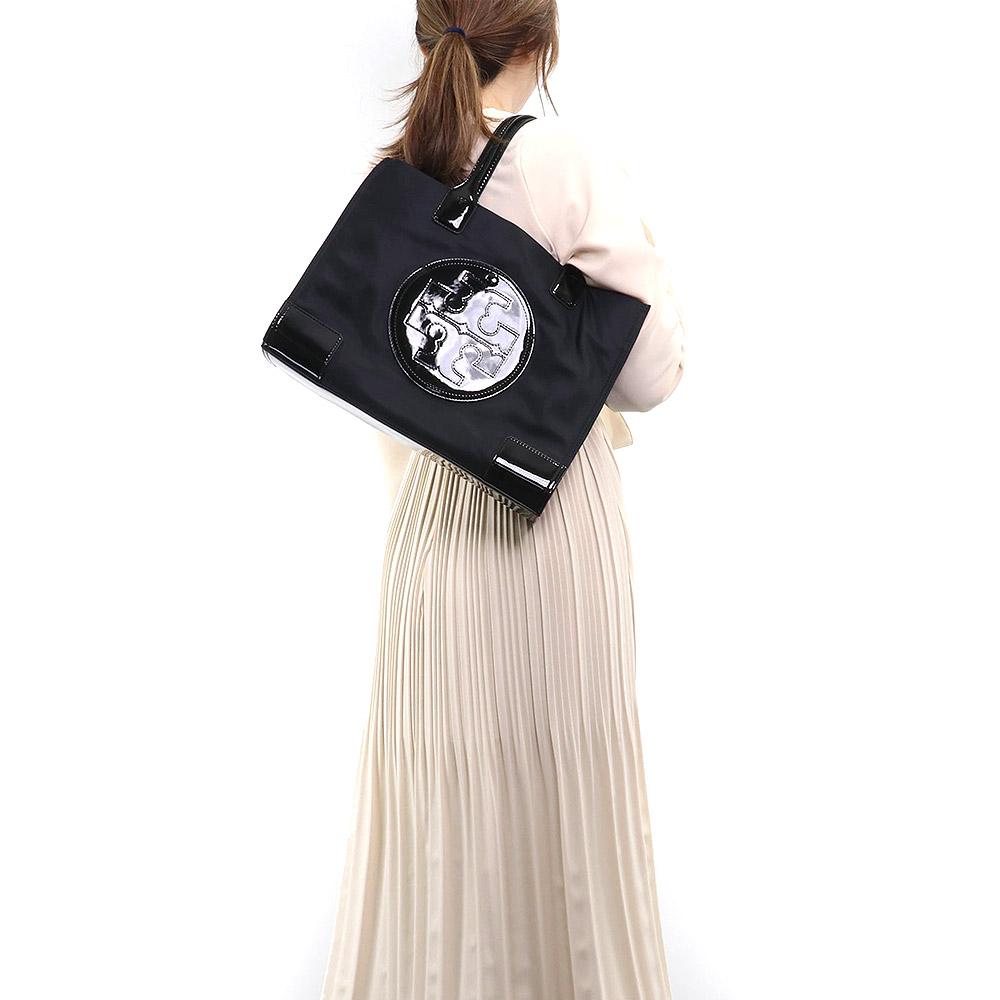 【Tory Burch】トリーバーチ レザートート【美品】 TORY BURCH トリーバーチ バッグ トートバッグ 90482 001 A4対応