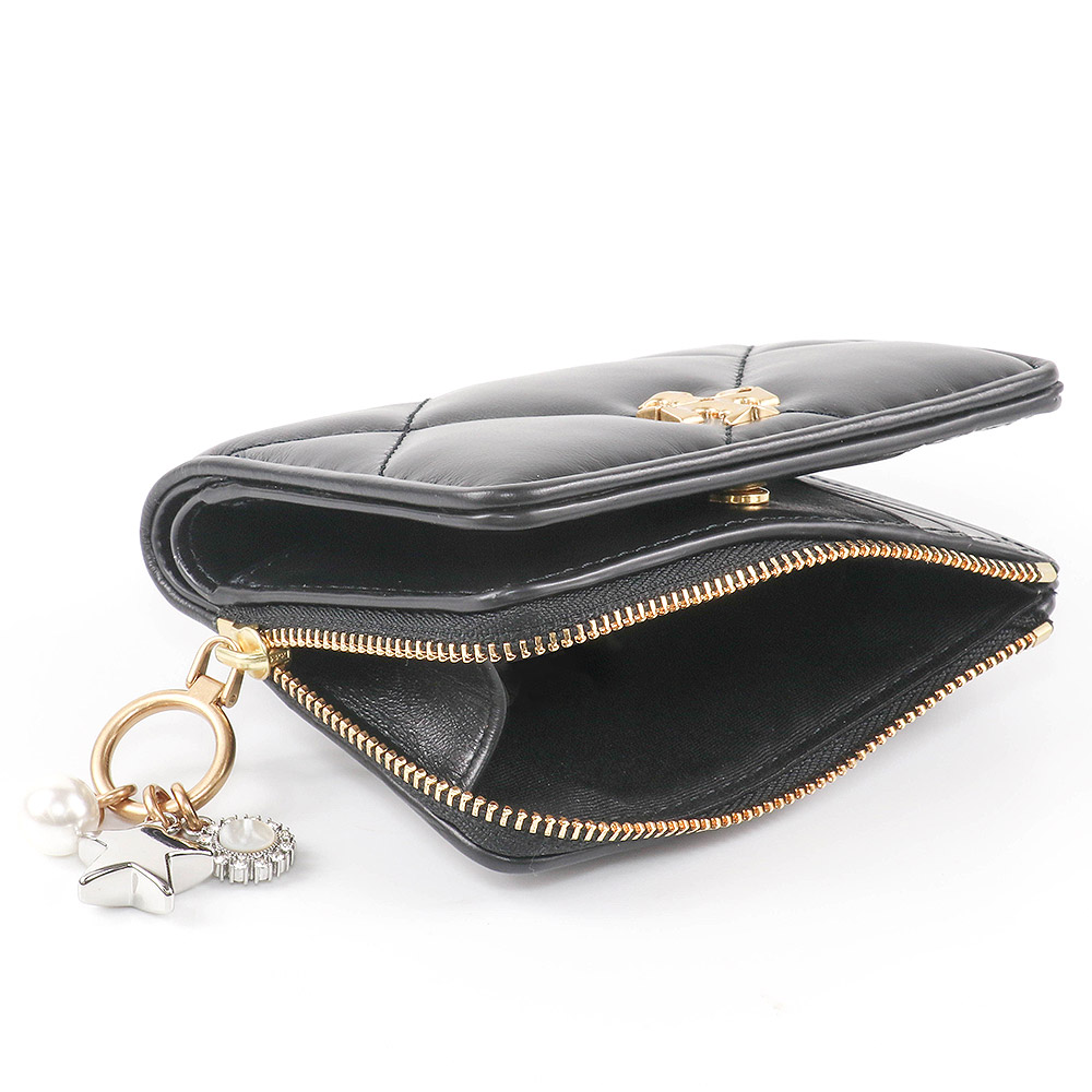 167 極上美品 TORYBURCH トリーバーチ 2つ折り財布 hommage_tory162153-001
