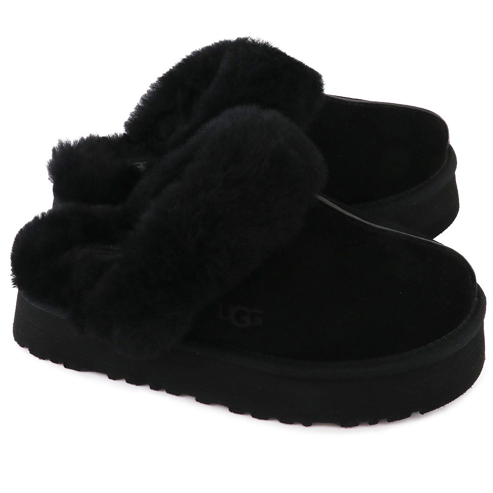 あす楽対応】 disquette ディスケット UGG 厚底サンダル/ 黒22cm