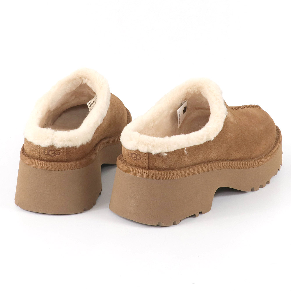 【美品】UGG コージークロックスリッポン 25 UGG（アグ） シューズ スリッポン NEW HEIGHTS COZY CLOG ニュー
