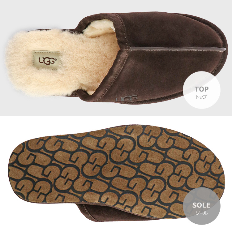 UGG アグ シューズ スリッパ SCUFF スカッフ スエード シープ