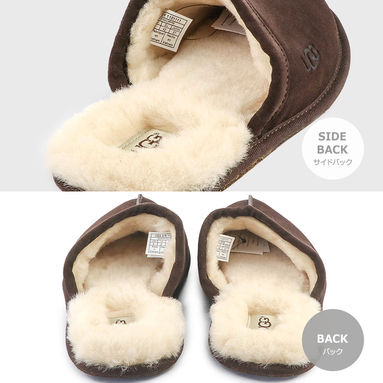 UGG アグ シューズ スリッパ SCUFF スカッフ スエード シープ