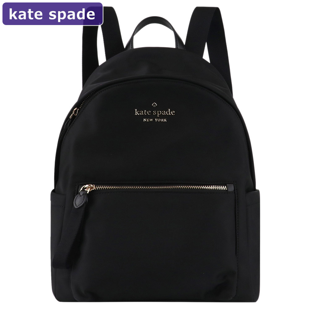 kate spade 黒 ナイロン バックパック kate spade NEW YORK ケイトスペード KATESPADE バッグ リュック
