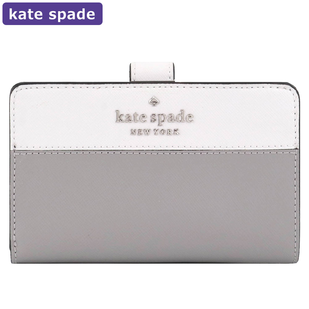 【P3倍】 ケイトスペード KATESPADE 財布 二つ折り財布 WLR00124 バイカラー アウトレット レディース ウォレット 新作