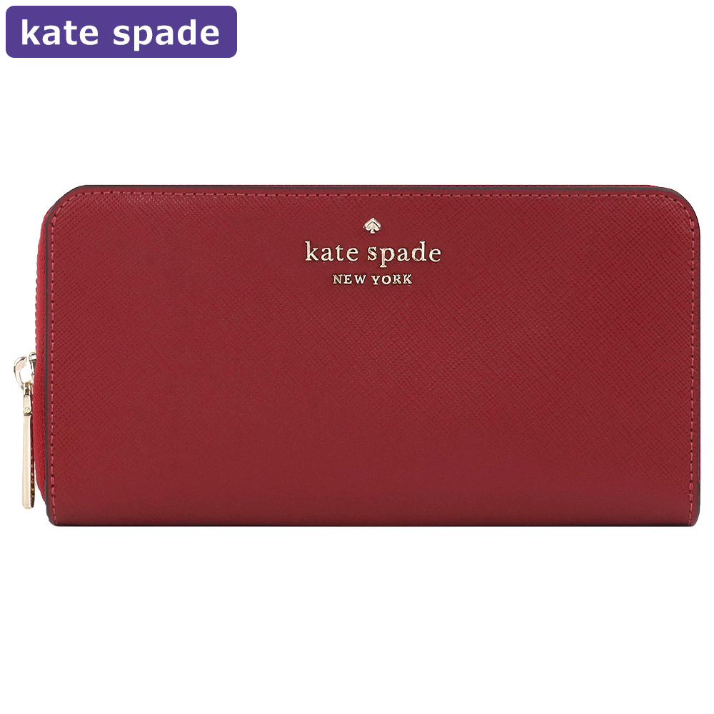 ケイトスペード KATESPADE 財布 長財布 WLR00130 ラウンドジップ