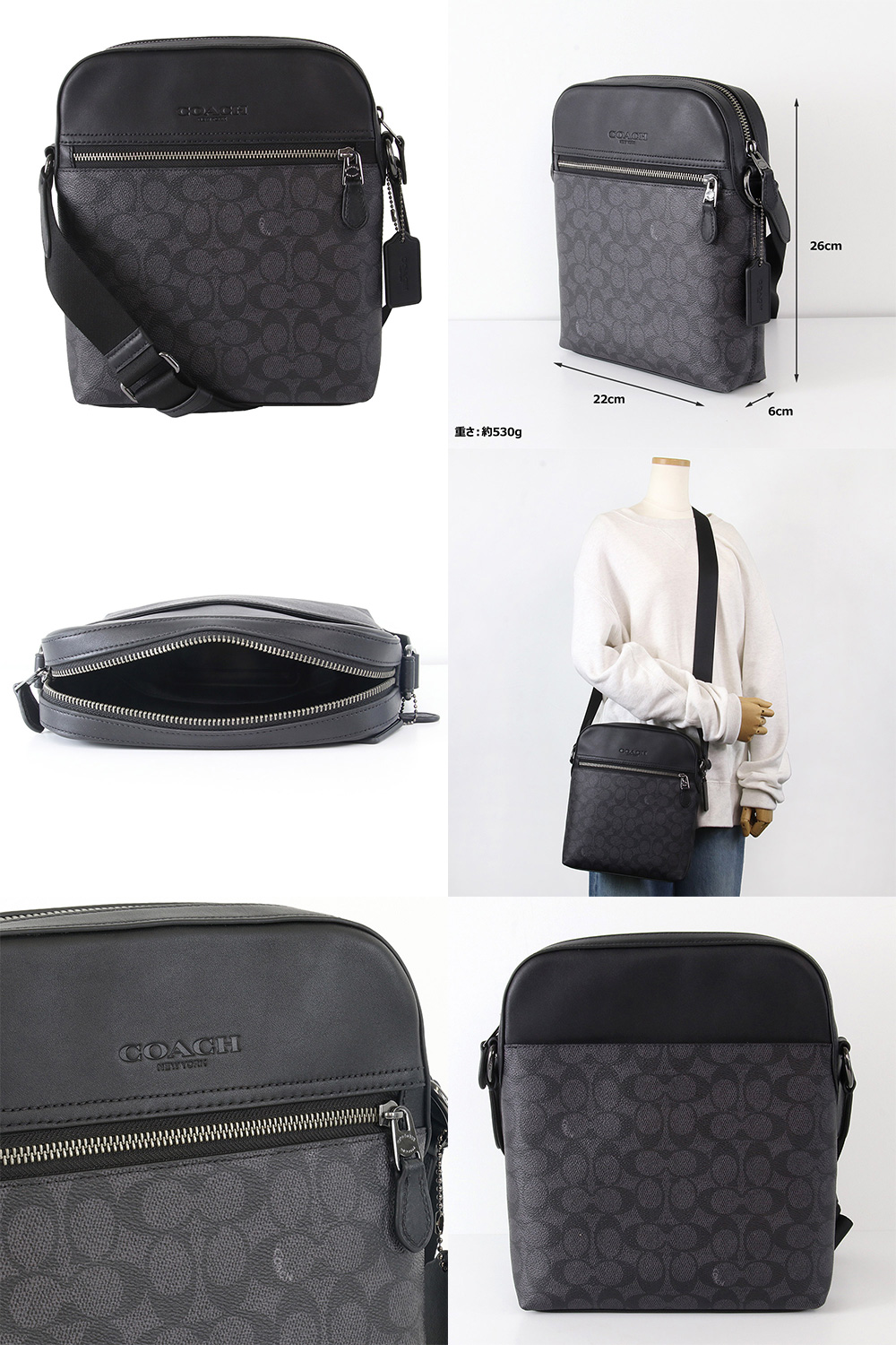 COACH（コーチ） バッグ ショルダーバッグ ボディバッグ シグネチャー